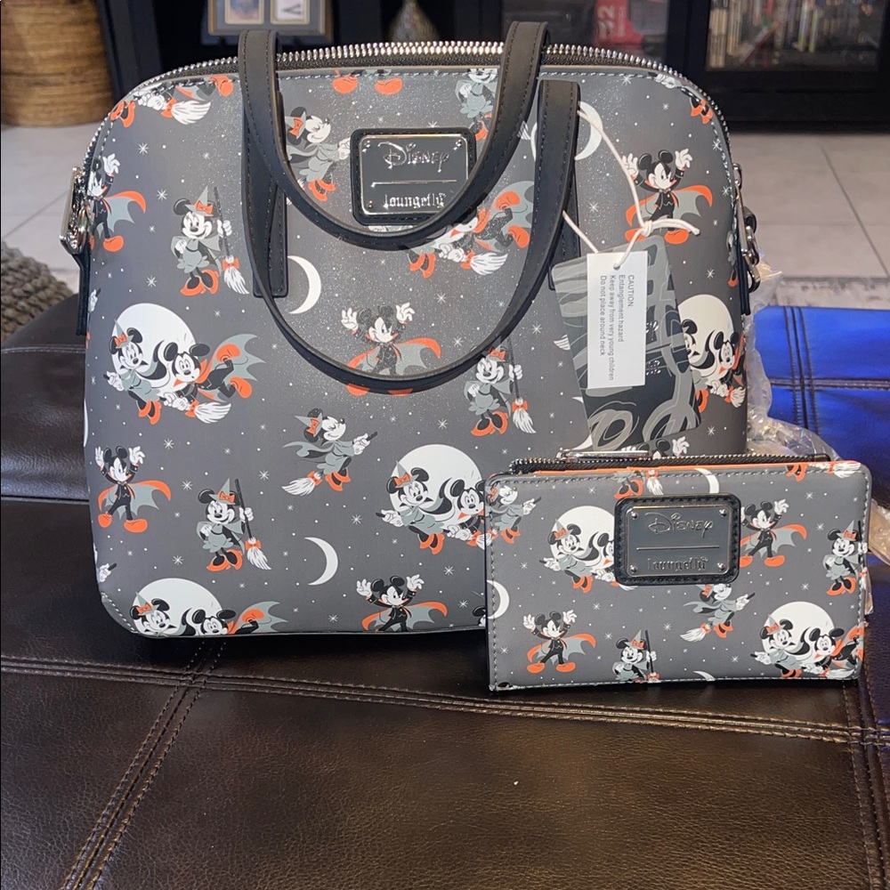 Disney Mickey Mouse Halloween Bag and Wallet